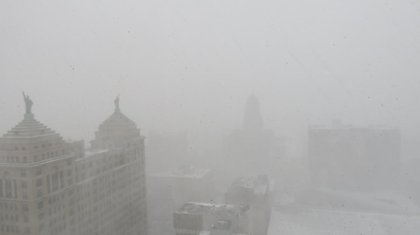 Watch A Massive Lake Effect Snow Storm Blow Into Buffalo