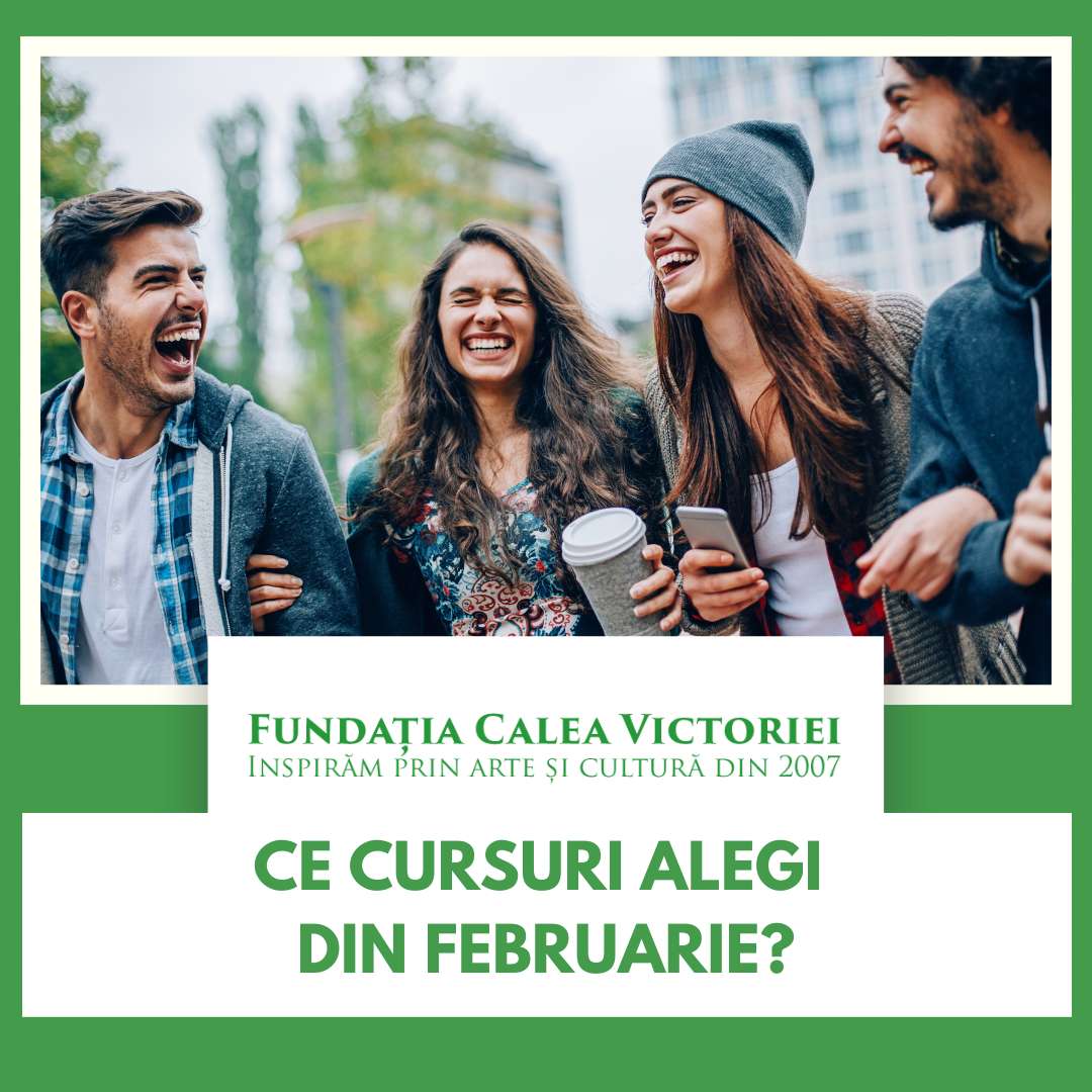 Comunicare, storytelling, voce, armonie – cursuri în februarie, la Fundația Calea Victoriei