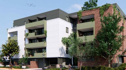 Plans revealed for $25.4 million 52-room apartment social and affordable apartments on busy North Perth street