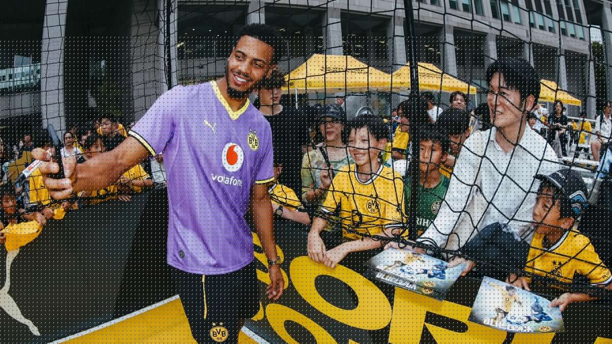 Borussia Dortmund präsentiert lila Ausweichtrikot