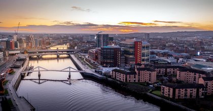 Glasgow area where most people moved last year revealed