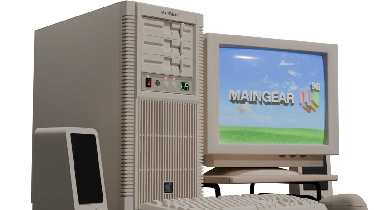 That's My Dad's Computer: Maingear Revives the '90s Again With 'Retro98' PC
