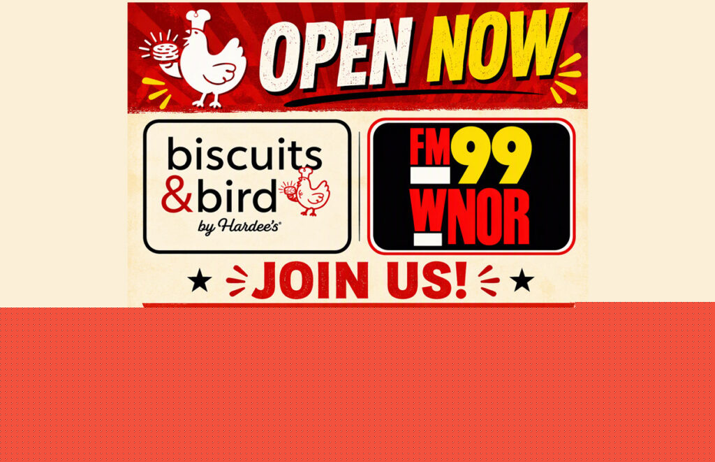 This Saturday: Rod Fitzwell, Sean Hood, and Rina at the new Biscuits & Bird by Hardee’s