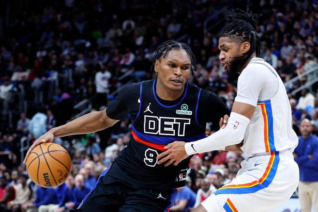 Pistons plan to dive more into Ausar Thompson’s ability as a ball-handler