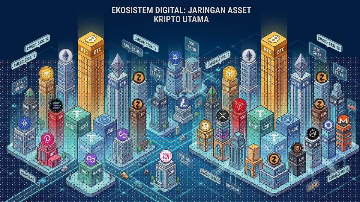 Harga Kripto 11 Agustus 2026: Bitcoin dan Ethereum Melemah, XRP Masih Tertekan