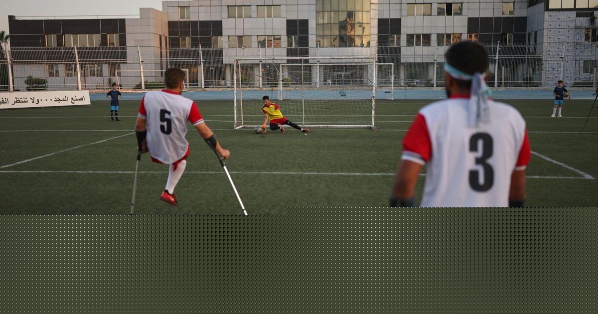 Syria’s first disability football tournament takes the field, in photos