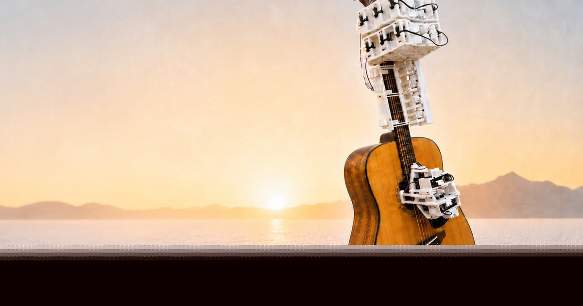 Watch: 3D-printable 'robot' performs guitar masterpieces in your living room