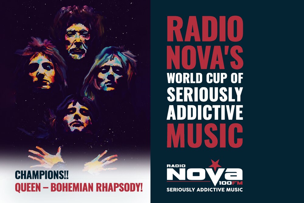 They Are The Champions! Queen Wins Radio Nova's World Cup Of Seriously Addictive Music
