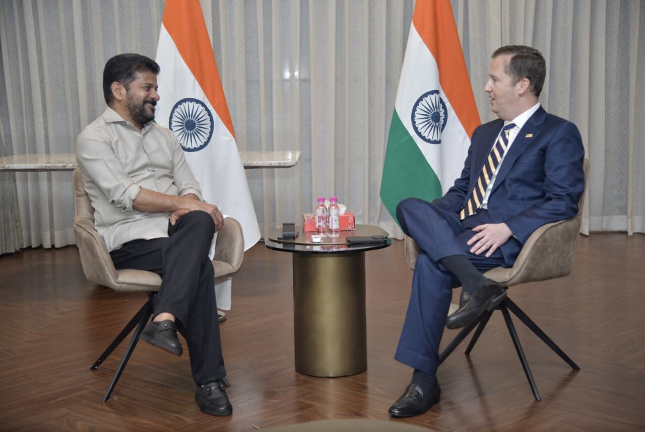 CM Revanth meets US Ambassador Sergio Gor, seeks increase in number of visas for Telangana students