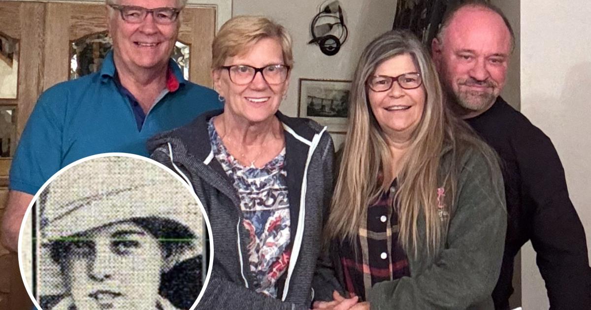 Family visits childhood home of woman at centre of 100-year-old murder mystery
