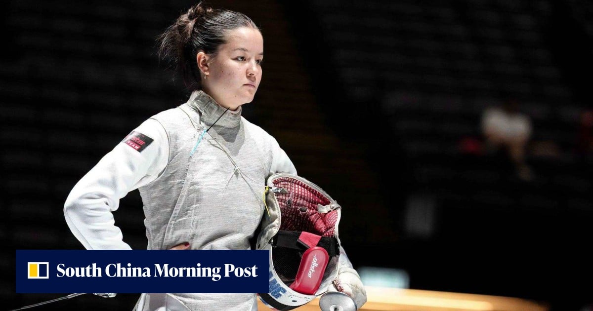 Young fencer with Hong Kong roots dreams of winning Olympic gold at Brisbane 2032