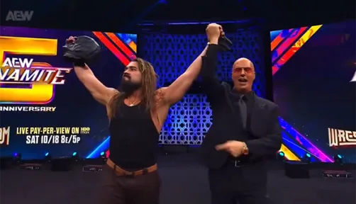 Andrade Returns To AEW And Attacks Kenny Omega On Dynamite Anniversary Show
