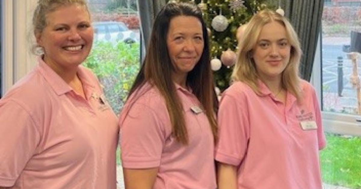 Hedge End care home pays tribute to team going 'above and beyond'