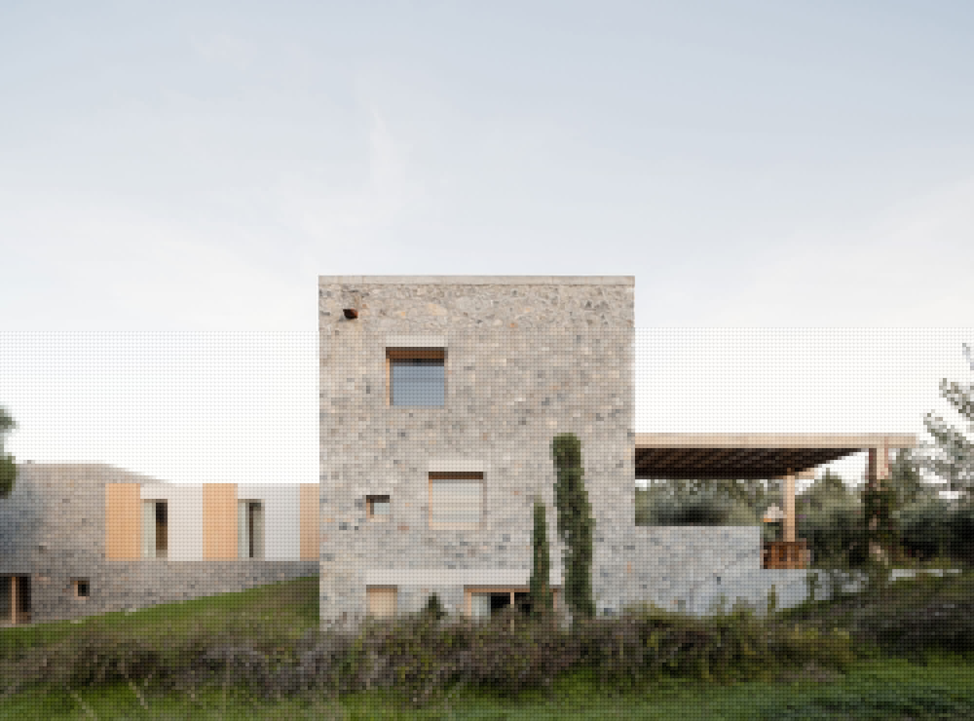 Treelithon - A countryside retreat  / Not a Number Architects