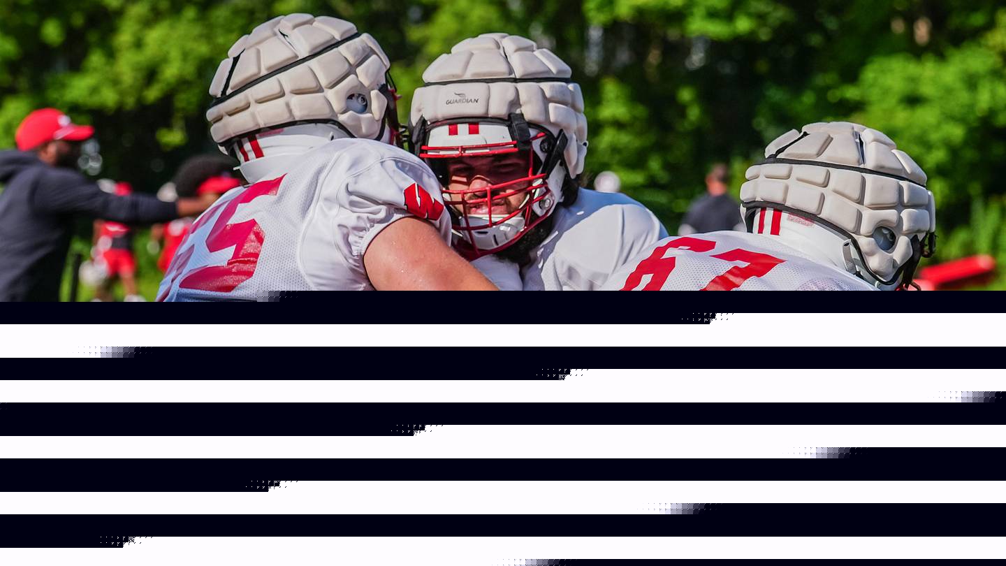 Kevin Heywood just explained why Wisconsin's offensive line feels completely different
