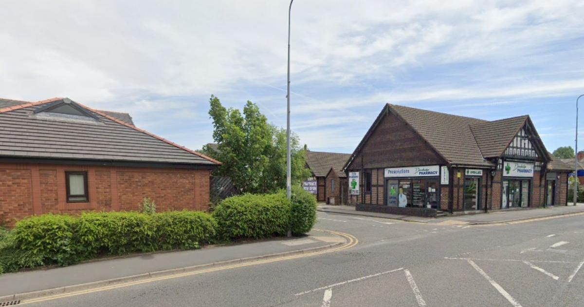 One person taken to hospital after two-car crash near town centre
