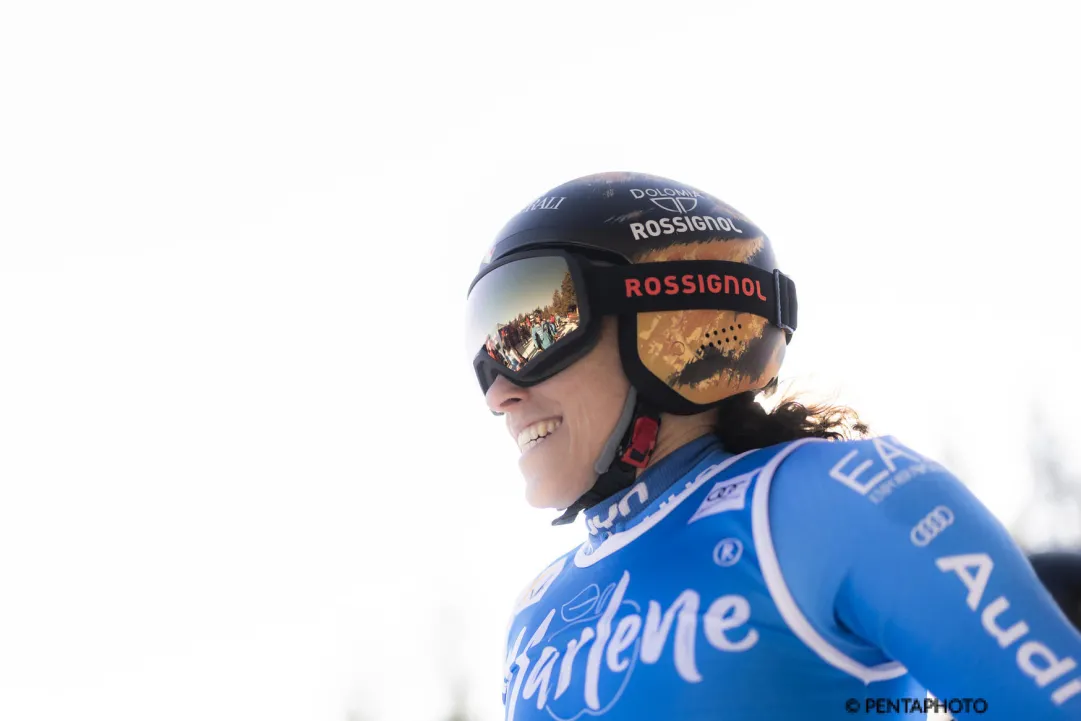 Brignone nella "sua" Crans-Montana per l'amata velocità: "Non avevo tanta fiducia, ma in prova mi sono divertita"