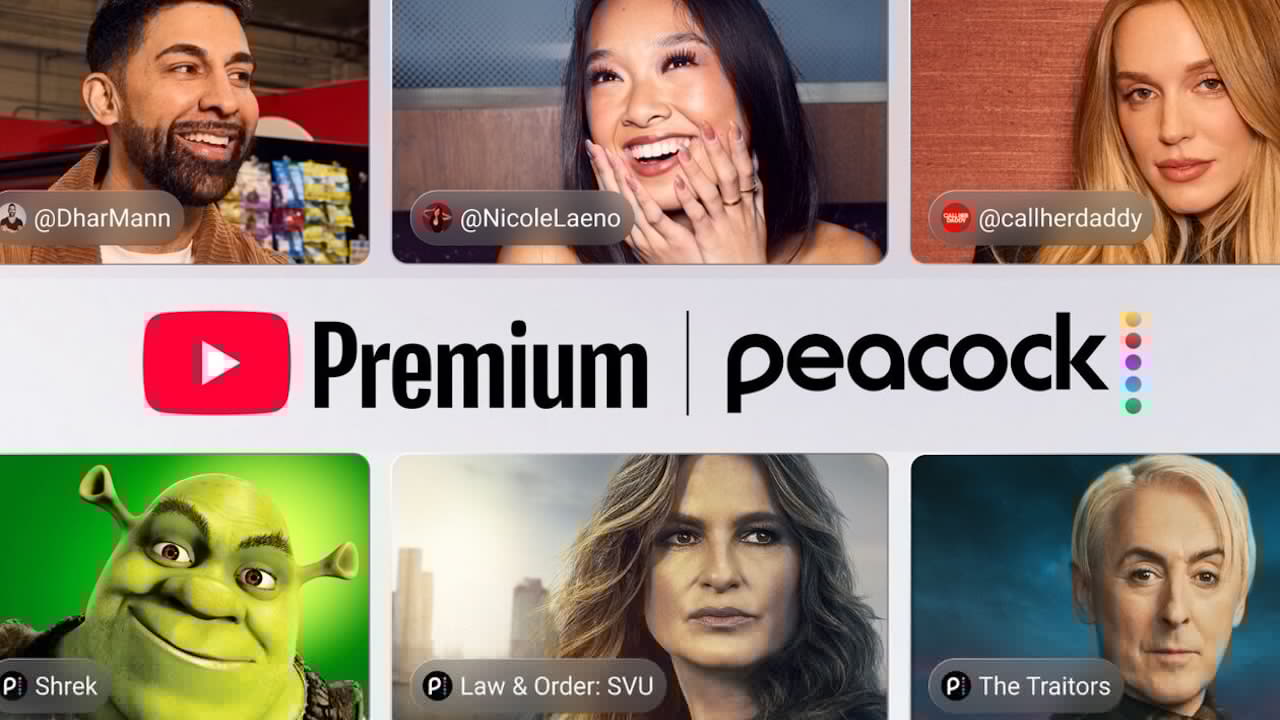 YouTube Premium Will Include Peacock in 2027 as Streaming Rebuilds the Bundle
