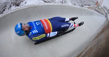Nach Umbau in Igls - Es geht ja doch: Eiskanal von Rodler bezwungen