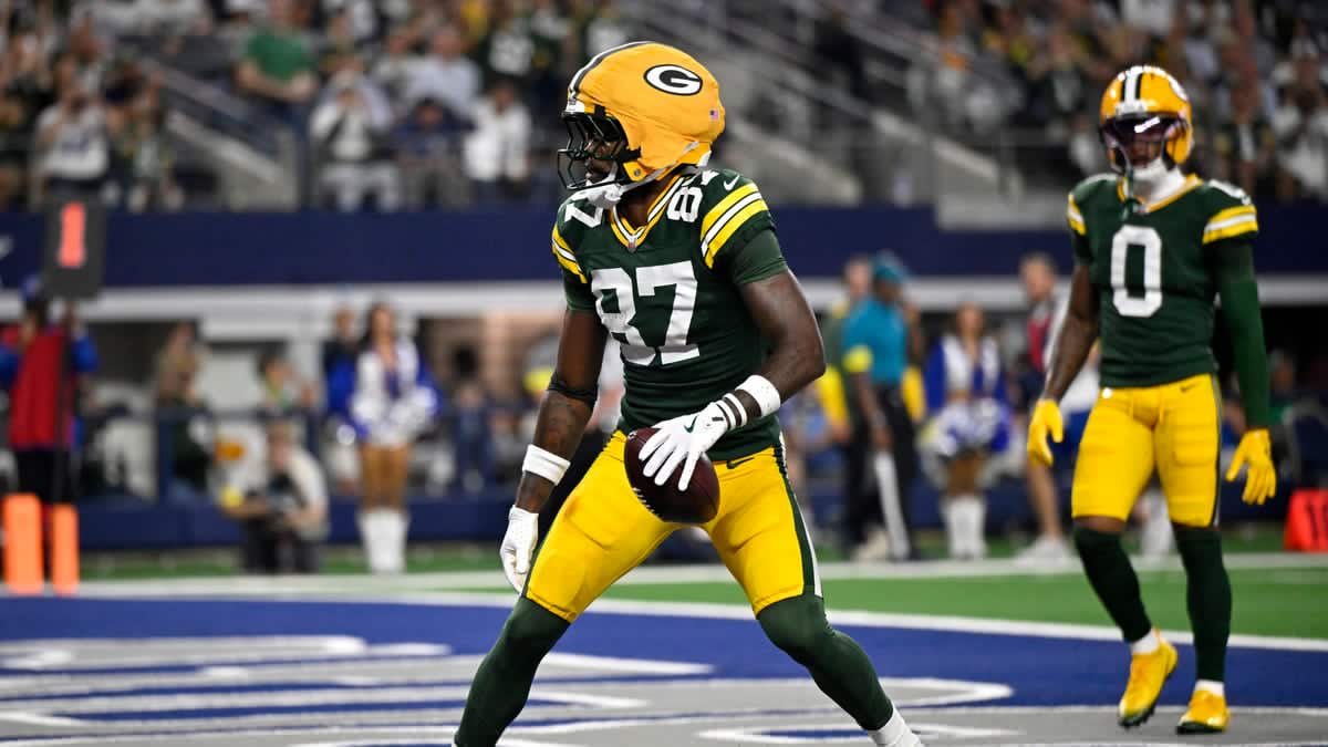 David Bakhtiari is a 'big fan' of Packers wide receiver Romeo Doubs