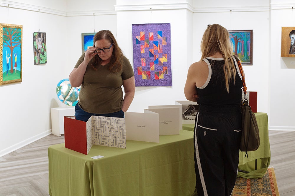 ‘It’s comical, it’s weird, it’s controversial’: Arts Initiative hosts new exhibit centered around intrigue