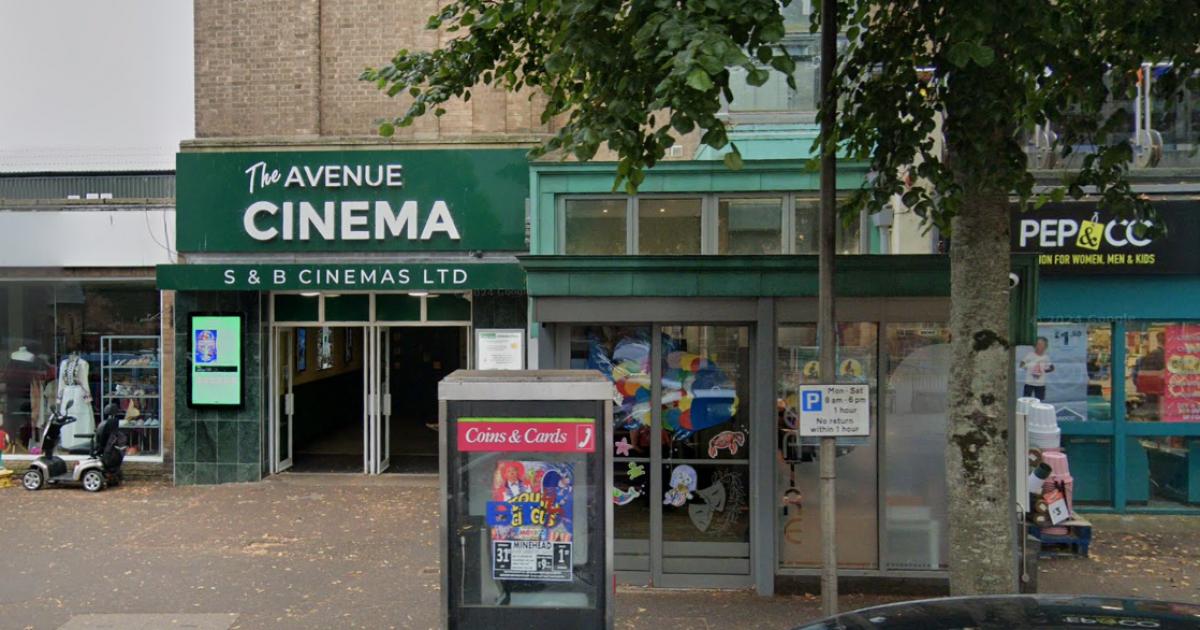 Film showings at Minehead's Avenue Cinema, October 3-9