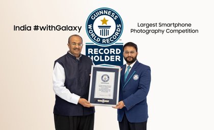 Samsung India secures Guinness World Records with ‘India #WithGalaxy’ campaign