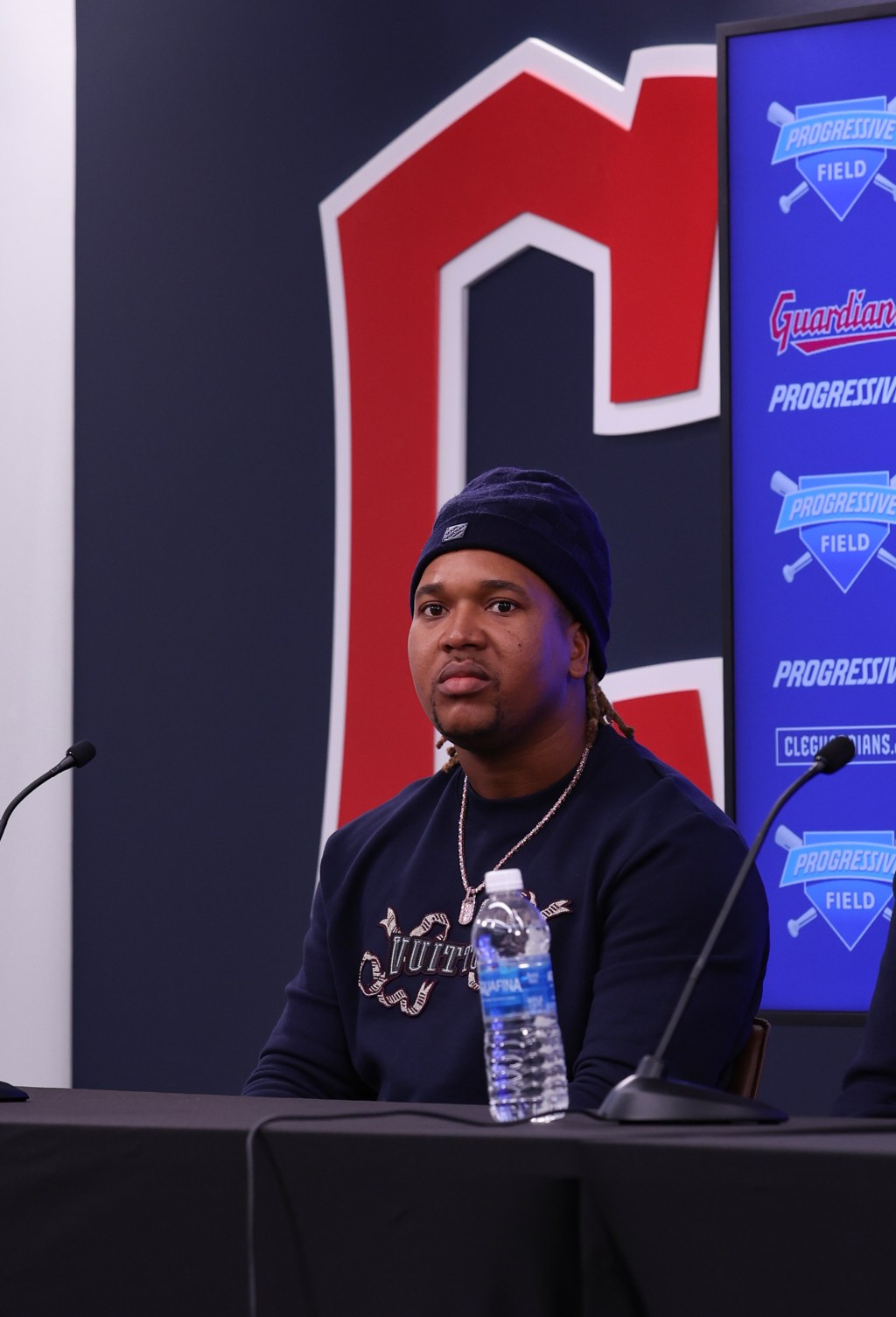 PHOTOS: Guardians’ Jose Ramirez contract extension news conference, Jan. 29, 2026