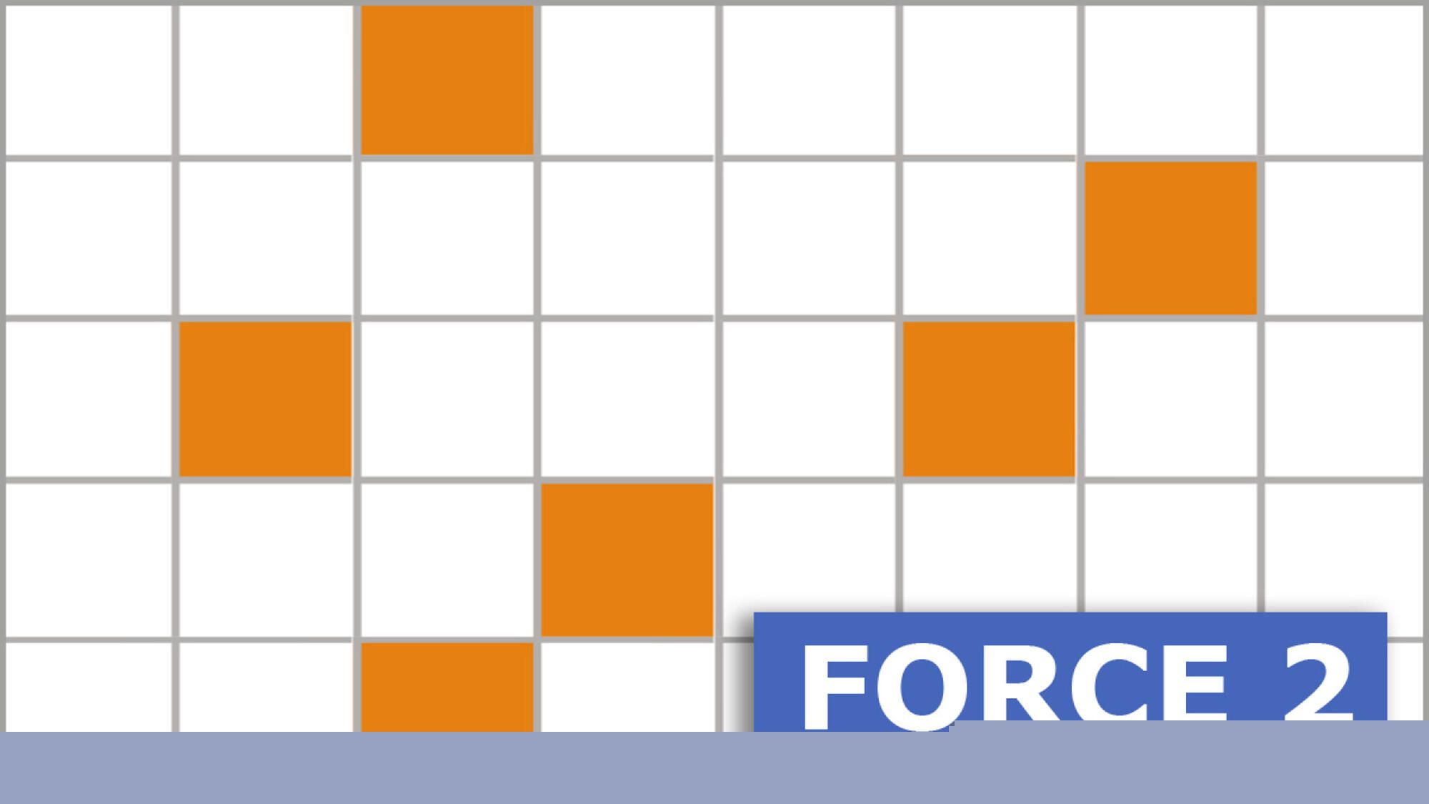 Mots Croisés gratuits - Force 2 - 4 août 2026 Grille n°1502