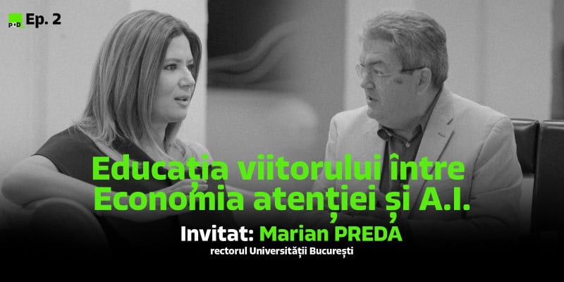 Rectorul UniBuc Marian Preda, la pOD by Edge Institute: Universitatea din București va avea un centru nou de testare pentru viitorii profesori și învățători
