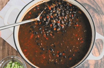 Super Bowl recipe: Julia Child’s fave black bean chili from Mendocino’s Cafe Beaujolais