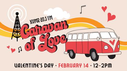 KVMR ‘Caravan Of Love’ Motorcade on Valentines’ Sunday