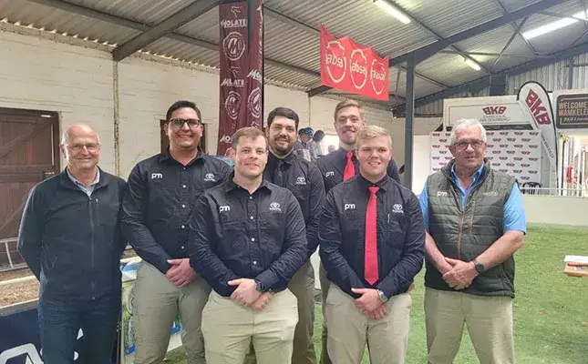 Toog Vermaak is the Toyota SA National Young Auctioneer of the Year