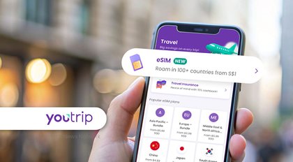 YouTrip Launches Global eSIM Across 140 Countries Starting at S$1