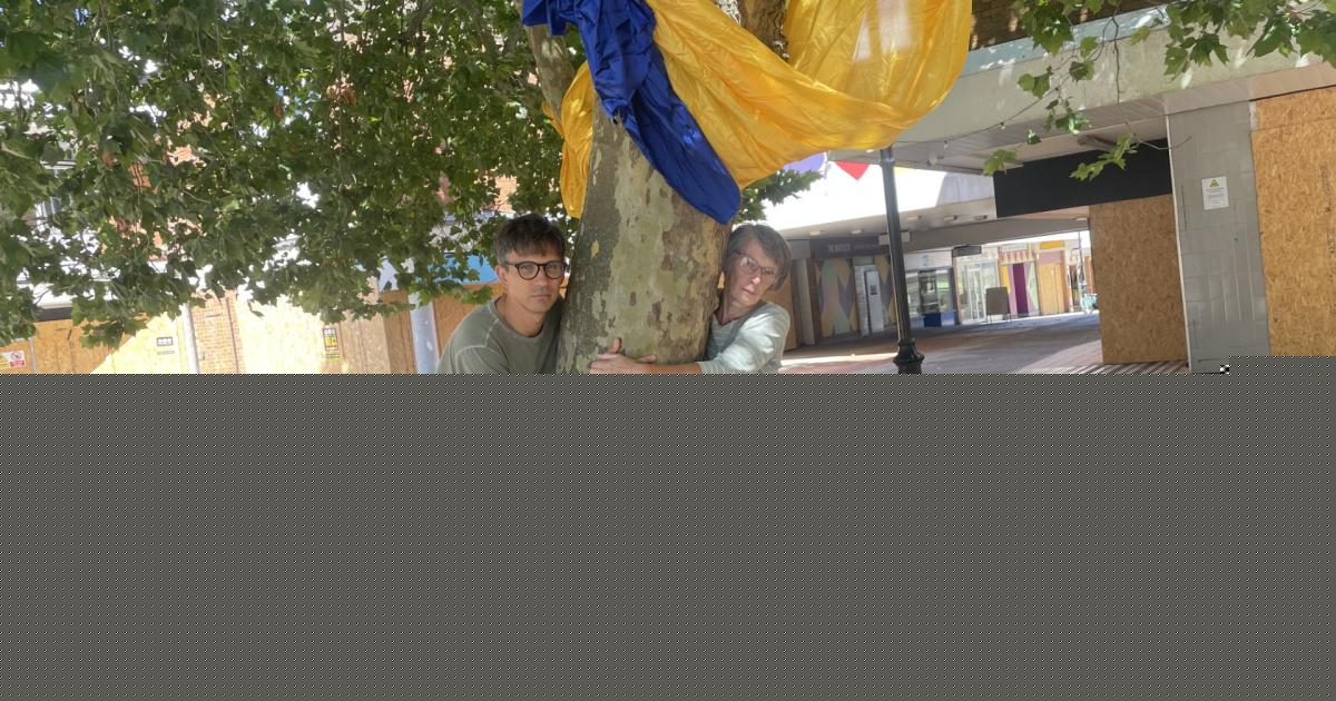 Thousands fight to save trees by shopping centre being axed for no reason