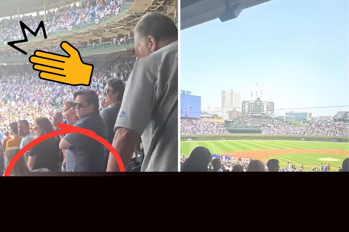 Man Gets Slapped At Chicago Cubs Game For Not Standing During National Anthem