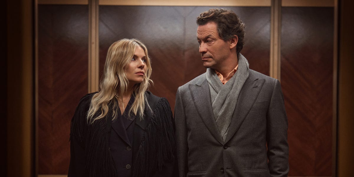 Sienna Miller and Dominic West's legal drama 'centred on the divorce of the century' gets first look