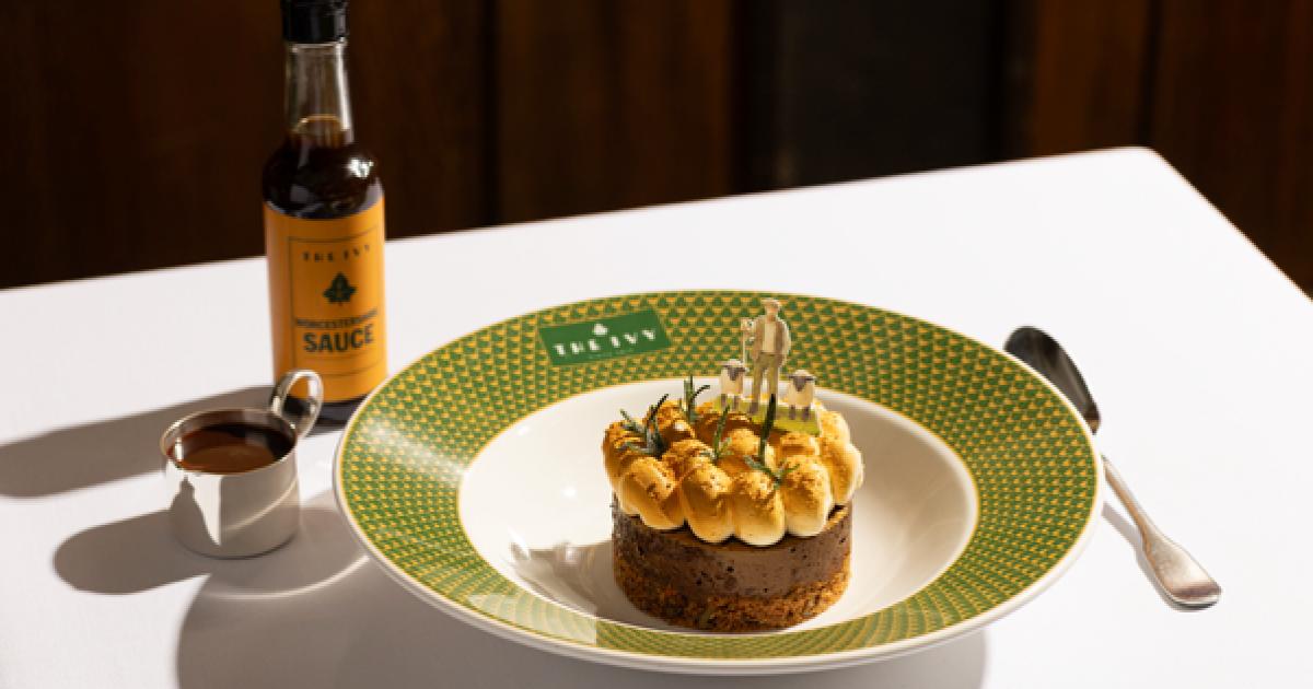 The Ivy has created a dessert version of its shepherd's pie