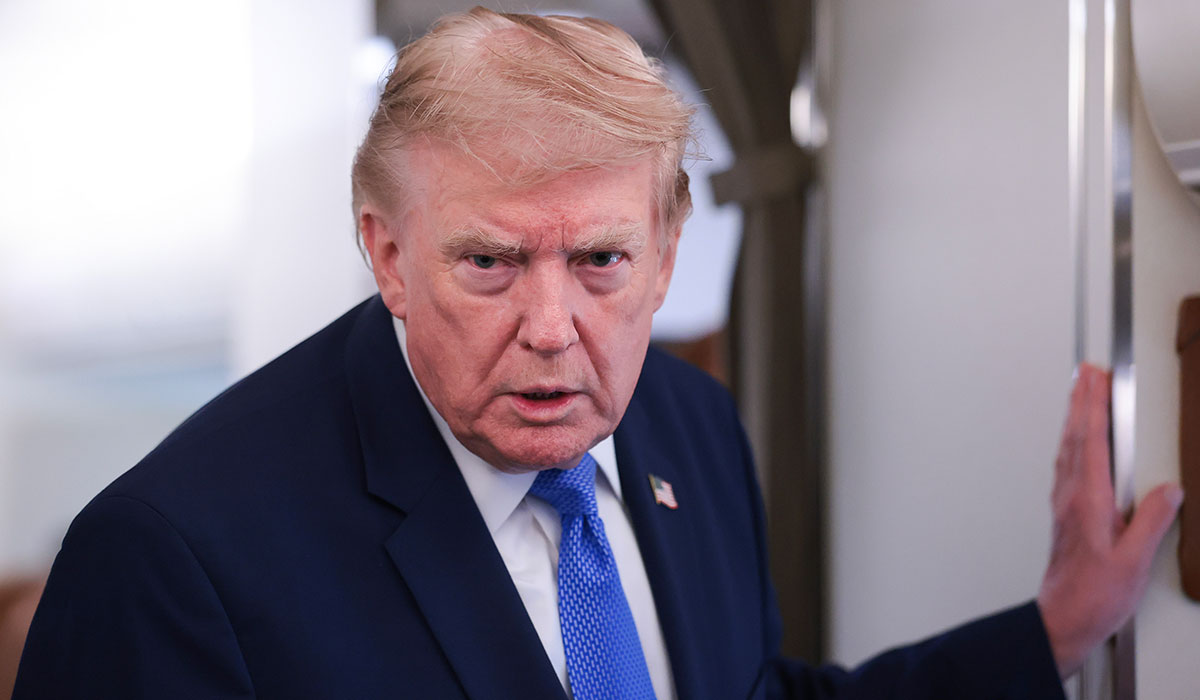 Armed man arrested near Trump golf course ahead of his visit