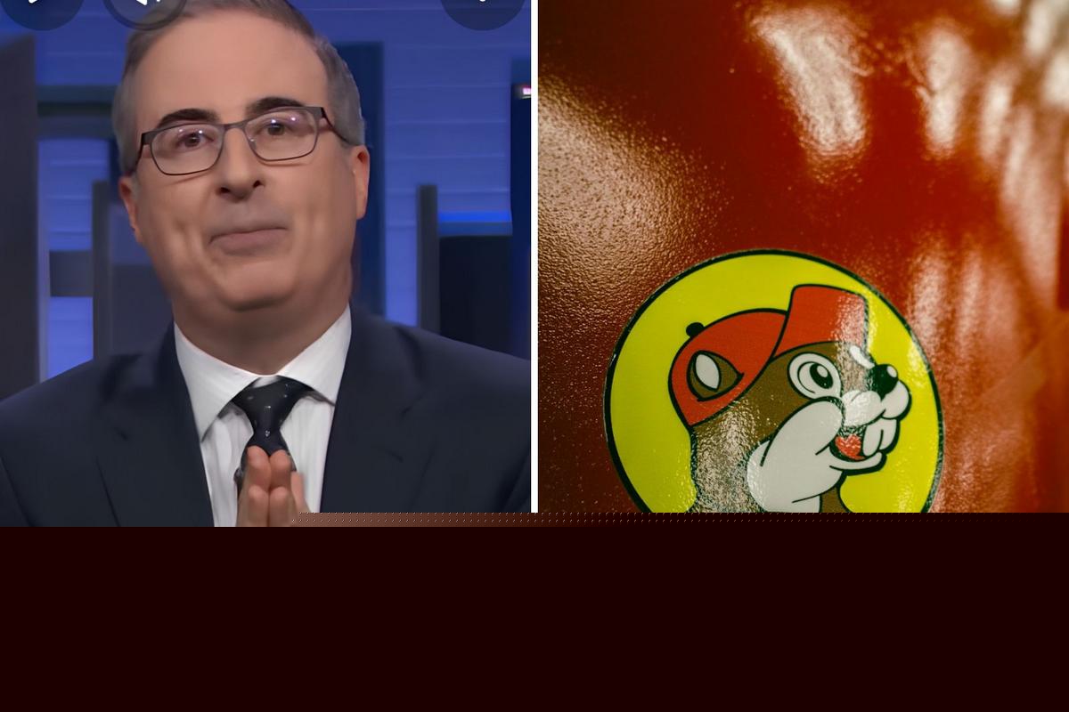 John Oliver Picks a Fight with Buc-ee's, Launches 'Buc-Off' Merch