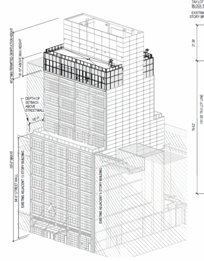 The Warren Street Hotel wants to add another floor to its roof
