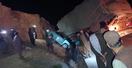 Two killed, four injured in separate road mishaps