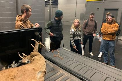 Dead deer and small fish: Michigan students learn to investigate poaching