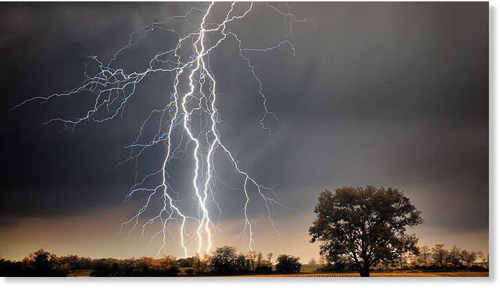 Four killed in lightning strike in  Bihar, India
