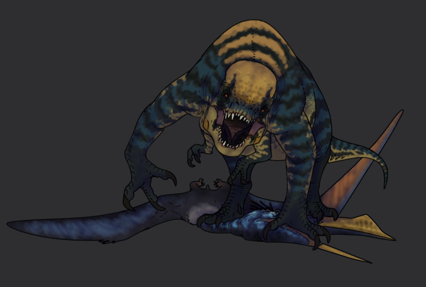 Jurassic Park - Distortus vs Quetzal