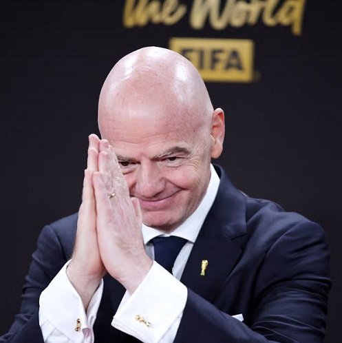 Infantino sorry for errors but stays FIFA president