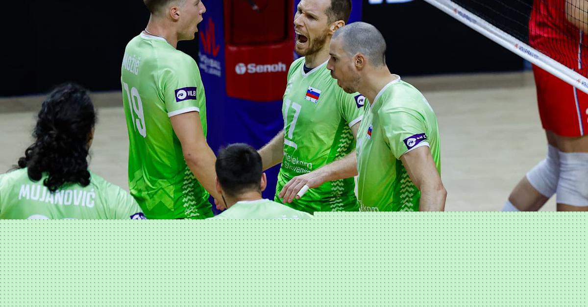 Slovenski odbojkarji odločno in pogumno v Ningbo
