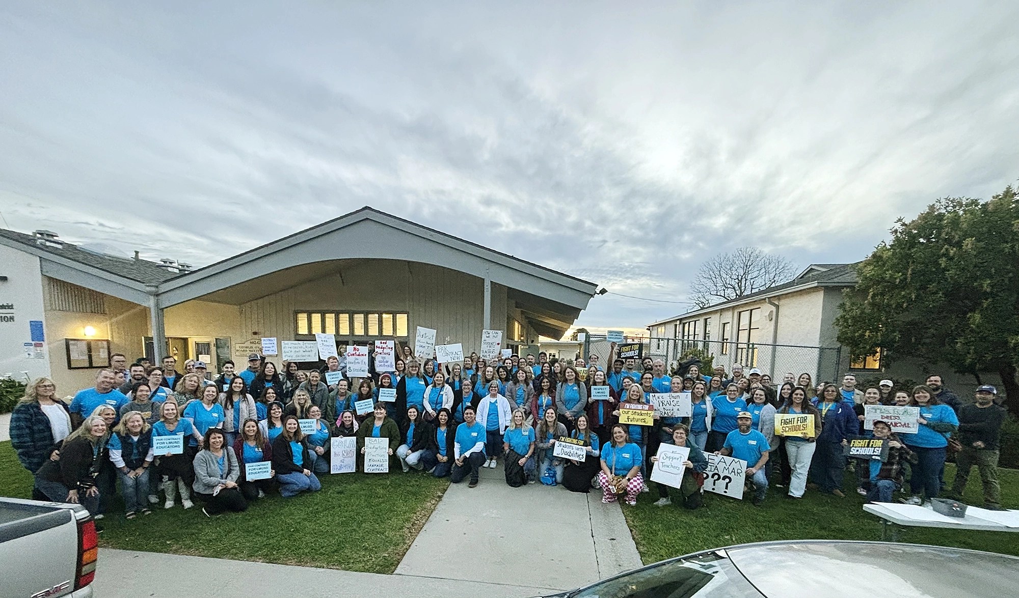 Lucia Mar Unified School District and its teachers’ union are embroiled in heated contract negotiations