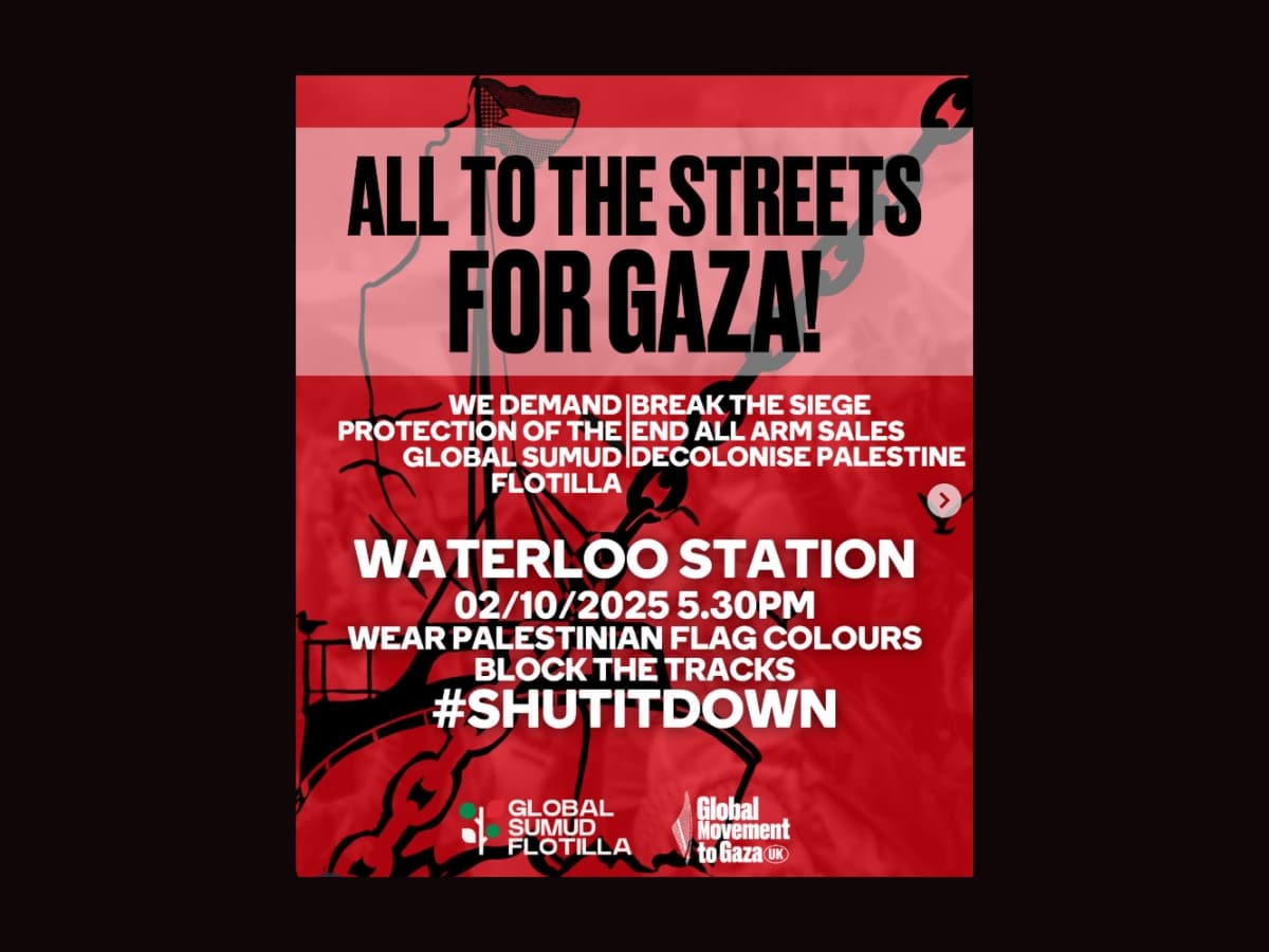 As Israel illegally abducts the flotilla activists, the public plan mass protests UK-wide