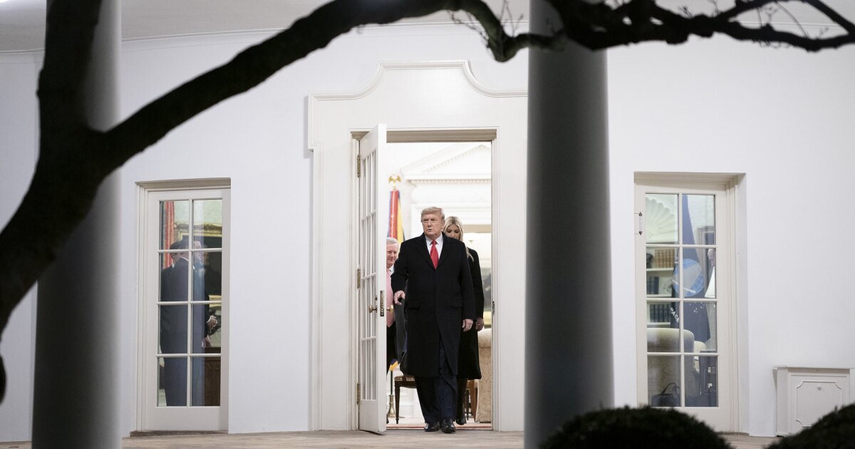 House Impeaches Trump Second Time Days Away From End Of Presidency